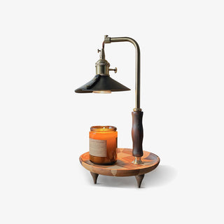 Cadorir Industrial Leather Desk Lamp-Neutral Decor