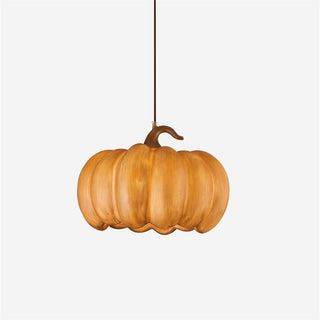 Duzy Pumpkin Lampe Suspendue Résine Vintage Japonaise-Luire