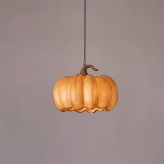 Duzy Pumpkin Lampe Suspendue Résine Vintage Japonaise-Luire
