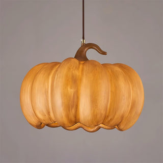 Duzy Pumpkin Lampe Suspendue Résine Vintage Japonaise-Luire