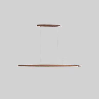 Zing Suspension Bois Noyer Minimaliste-Luire