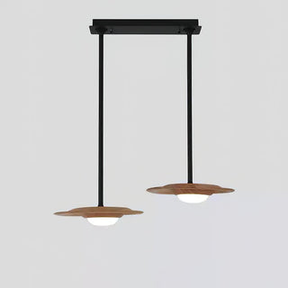 Cesilis Bois Pendentif Lumière