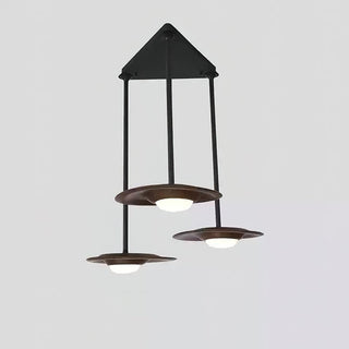 Cesilis Bois Pendentif Lumière