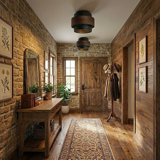 Ebony Ceiling Light-Neutral Decor