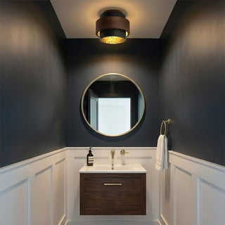 Ebony Ceiling Light-Neutral Decor