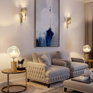 Aurea Classic Glass Table Lamp-Neutral Decor