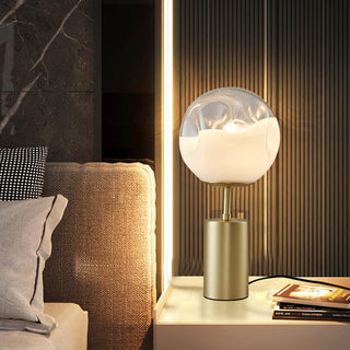 Aurea Classic Glass Table Lamp-Neutral Decor