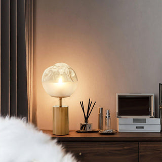 Aurea Classic Glass Table Lamp-Neutral Decor