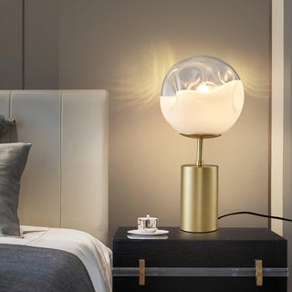 Aurea Classic Glass Table Lamp-Neutral Decor