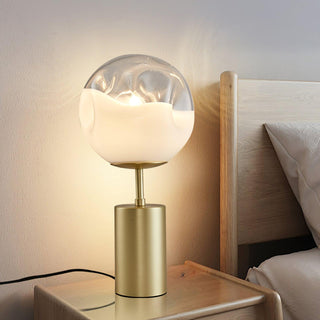 Aurea Classic Glass Table Lamp-Neutral Decor