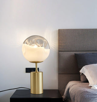 Aurea Classic Glass Table Lamp-Neutral Decor