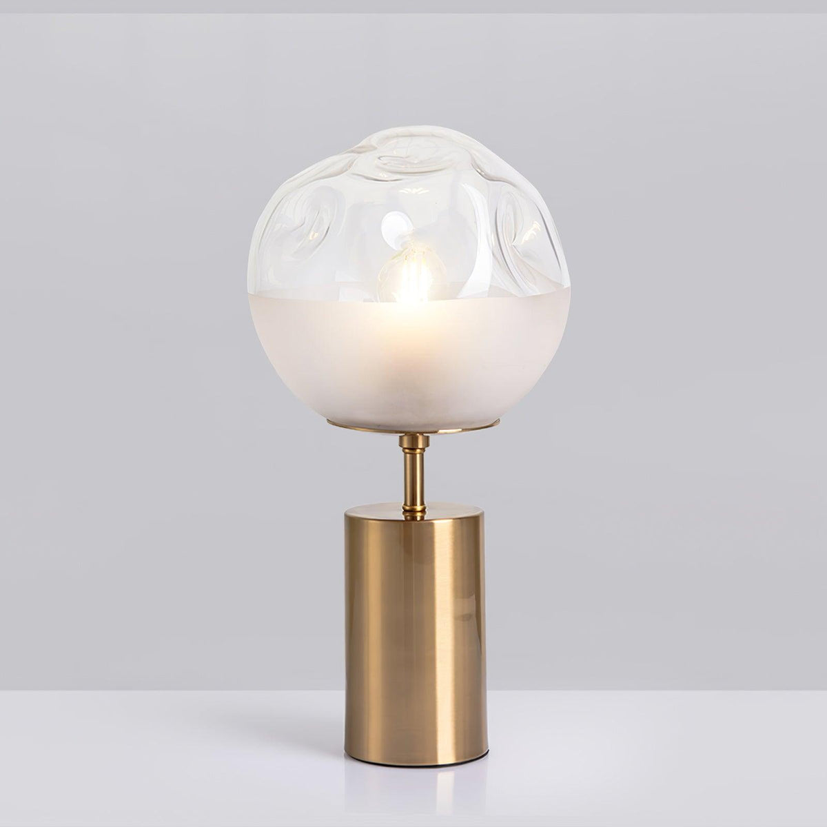 Aurea Classic Glass Table Lamp-Neutral Decor