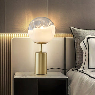 Aurea Classic Glass Table Lamp-Neutral Decor