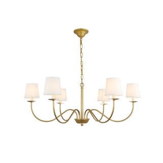 Amble Lustre Laiton Tissu Vintage Industriel-Luire