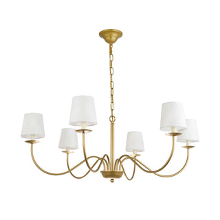 Amble Lustre Laiton Tissu Vintage Industriel-Luire