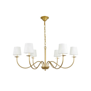 Amble Lustre Laiton Tissu Vintage Industriel-Luire