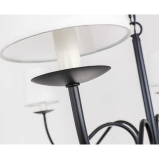 Amble Lustre Laiton Tissu Vintage Industriel-Luire