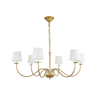 Amble Lustre Laiton Tissu Vintage Industriel-Luire