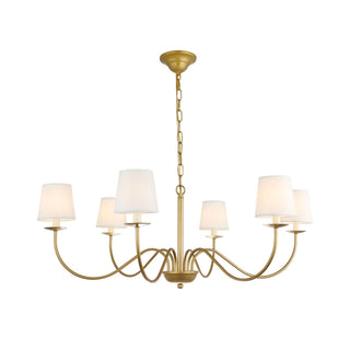 Amble Lustre Laiton Tissu Vintage Industriel-Luire