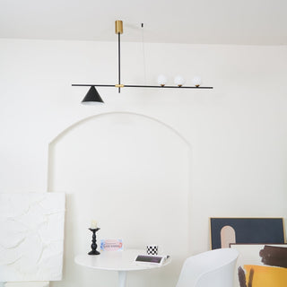 Lumora Suspension Dorée Contemporaine