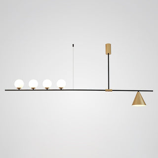 Lumora Suspension Dorée Contemporaine