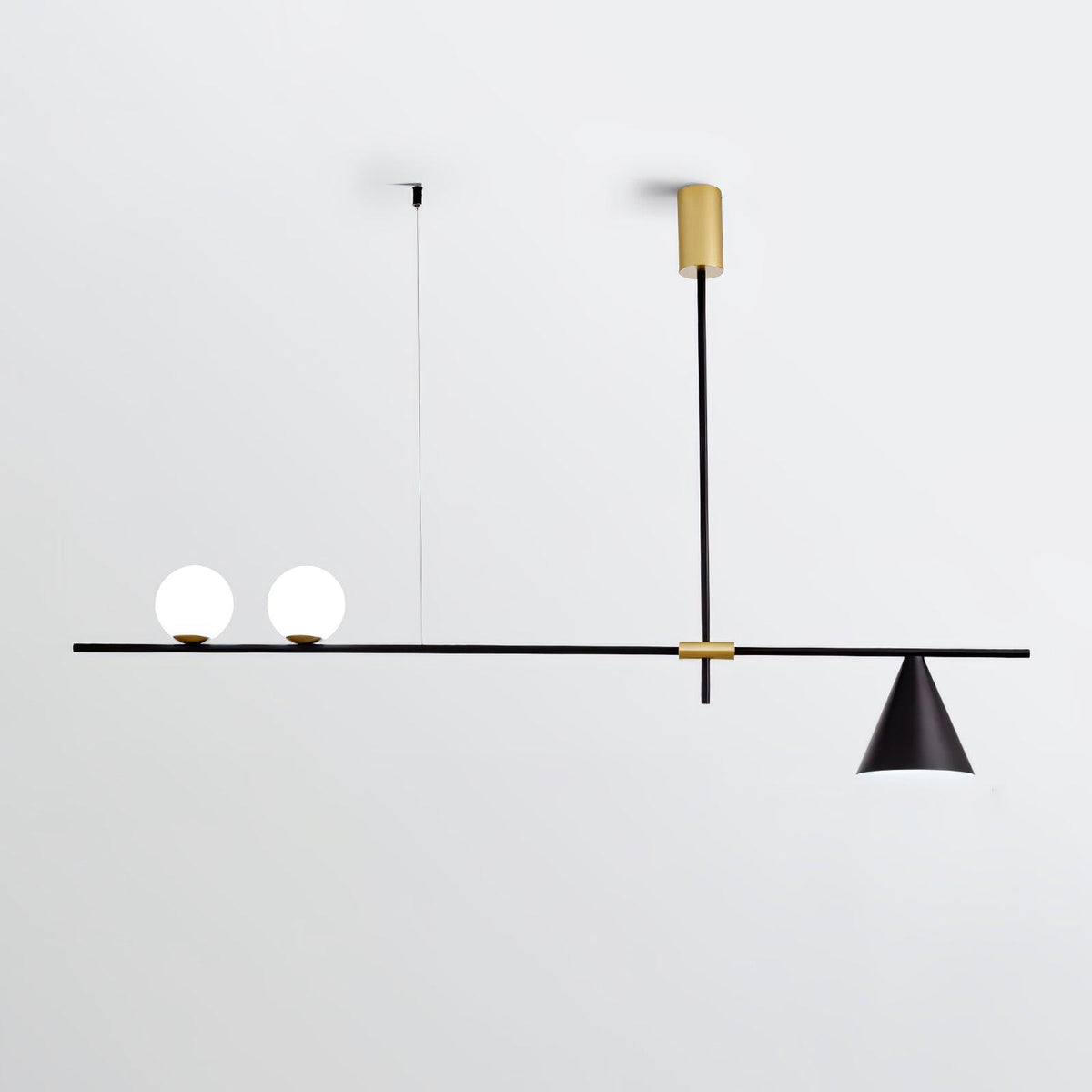 Orlilia Suspension Dorée Contemporaine