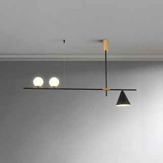 Lumora Suspension Dorée Contemporaine