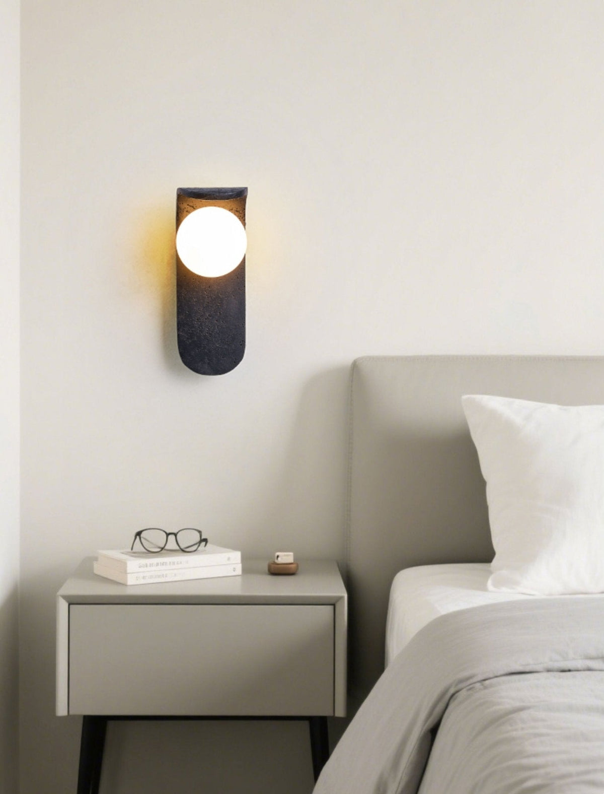 Eclipse Orb Sconce-Neutral Decor