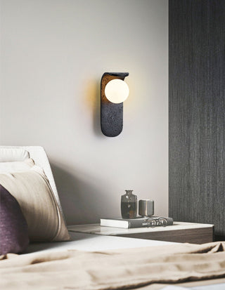 Eclipse Orb Sconce-Neutral Decor
