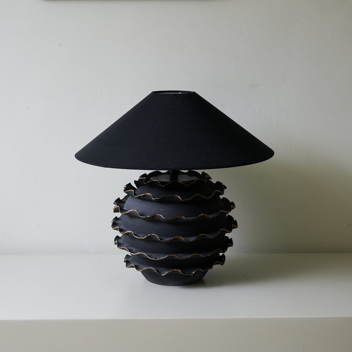 Chris Lampe de Table en Céramique Moderne