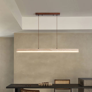 Ivsoryra Lampe Suspendue Rectangulaire en Travertin