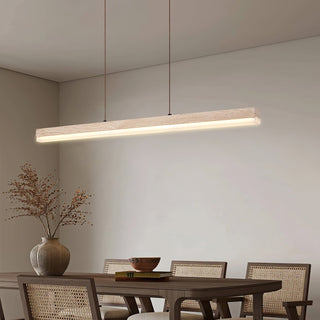 Ivsoryra Lampe Suspendue Rectangulaire en Travertin