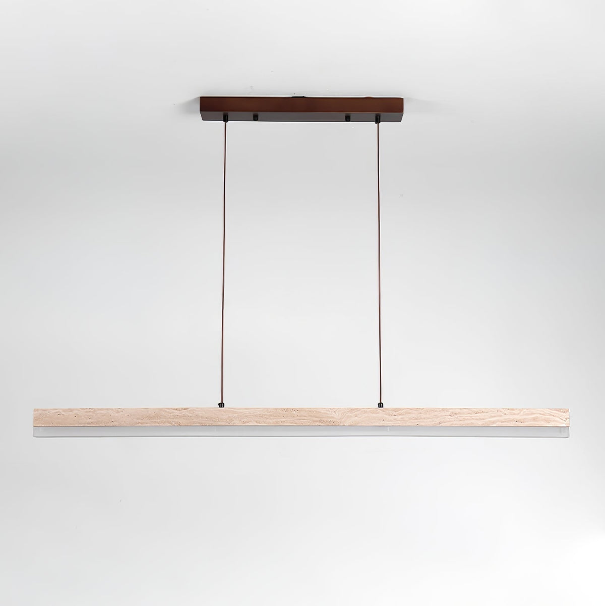 Ivsoryra Lampe Suspendue Rectangulaire en Travertin