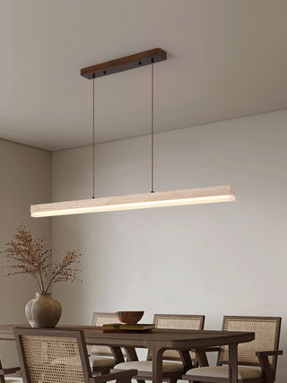 Ivsoryra Lampe Suspendue Rectangulaire en Travertin