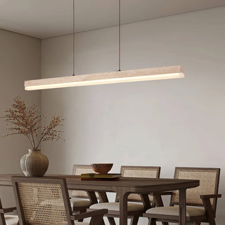 Ivsoryra Lampe Suspendue Rectangulaire en Travertin