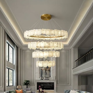 Selene Lustre de Luxe en Albâtre