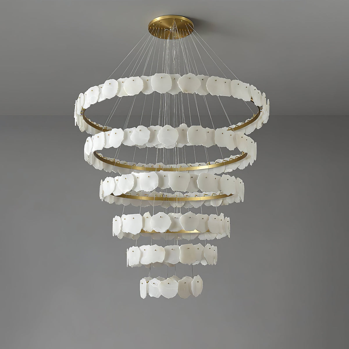 Selene Lustre de Luxe en Albâtre