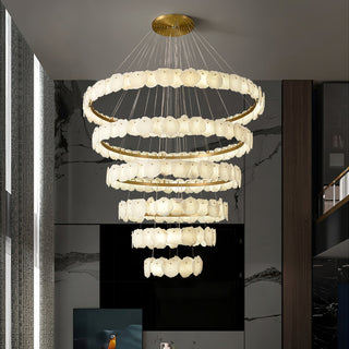 Selene Lustre de Luxe en Albâtre