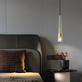 Lustra Suspension Abat-jour Transparent Cristal