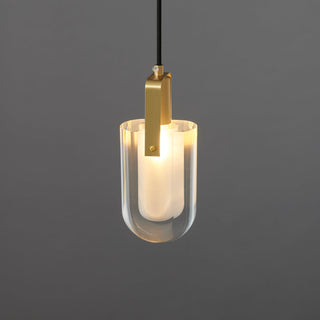 Lustra Suspension Abat-jour Transparent Cristal