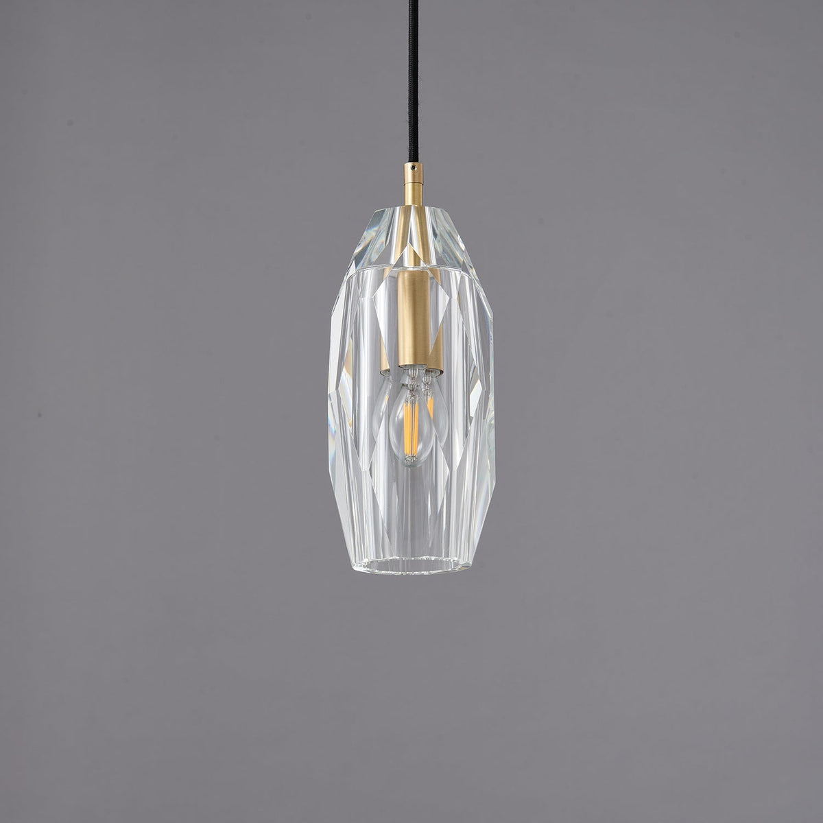 Deleline Suspension Abat-jour Transparent Cristal