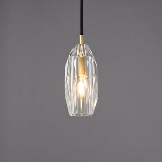 Lustra Suspension Abat-jour Transparent Cristal