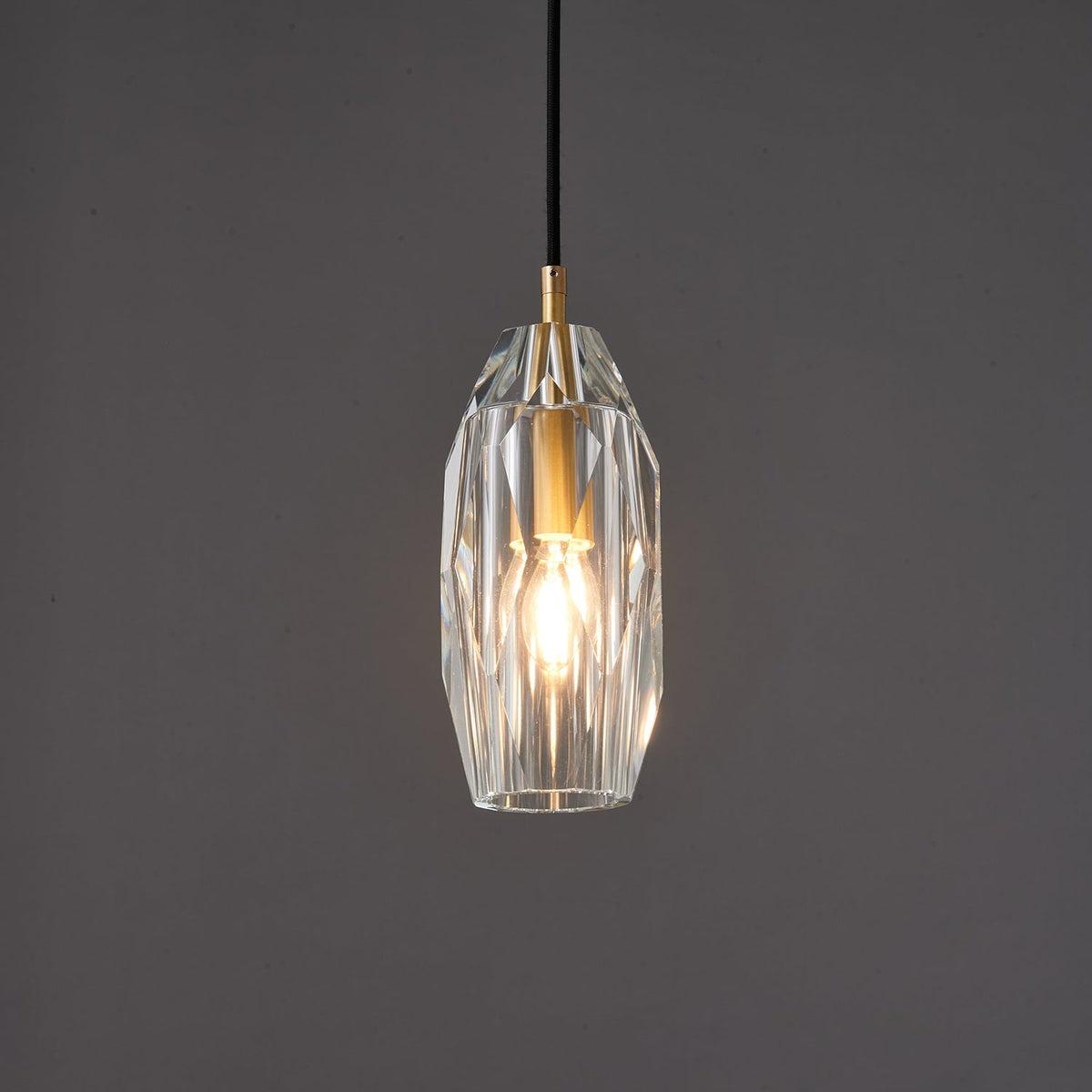 Deleline Suspension Abat-jour Transparent Cristal