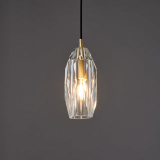 Lustra Suspension Abat-jour Transparent Cristal