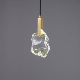 Lustra Suspension Abat-jour Transparent Cristal