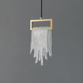 Lustra Suspension Abat-jour Transparent Cristal