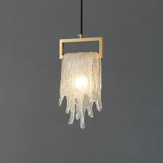 Lustra Suspension Abat-jour Transparent Cristal