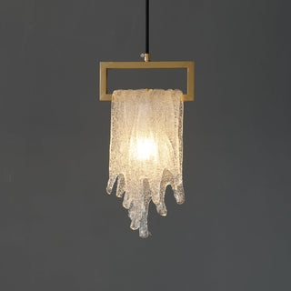 Lustra Suspension Abat-jour Transparent Cristal