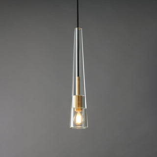 Lustra Suspension Abat-jour Transparent Cristal
