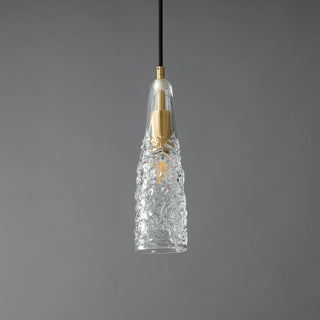 Lustra Suspension Abat-jour Transparent Cristal